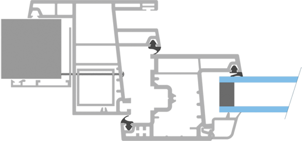 Serie pvc a battente card